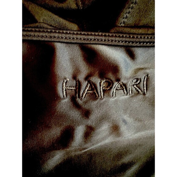 Hapari Black Swim Halter Tank Top, Bra Shelf Removable Pads, Open Back Size S - Picture 5 of 6